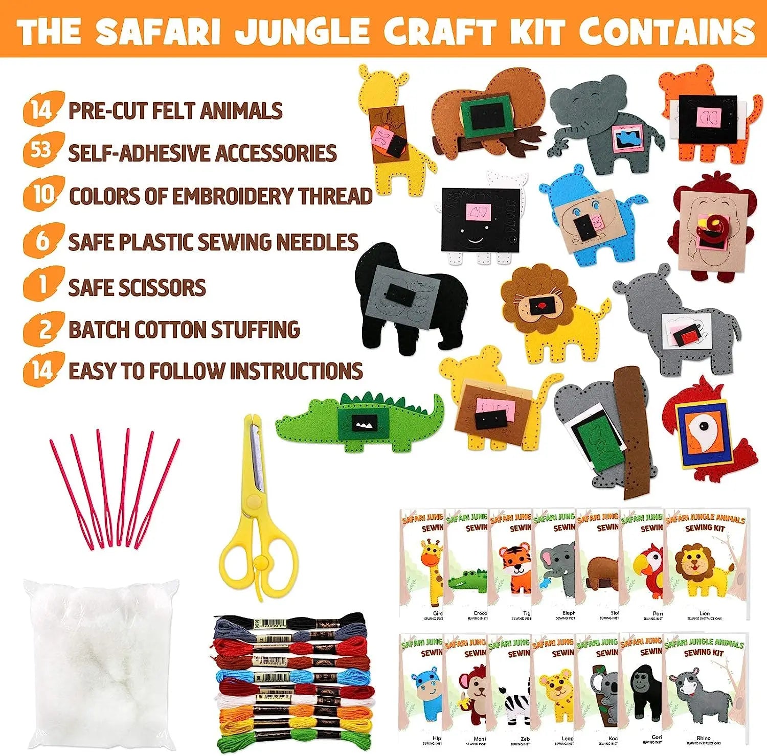 Little Stitchers Safe Crochet Kit