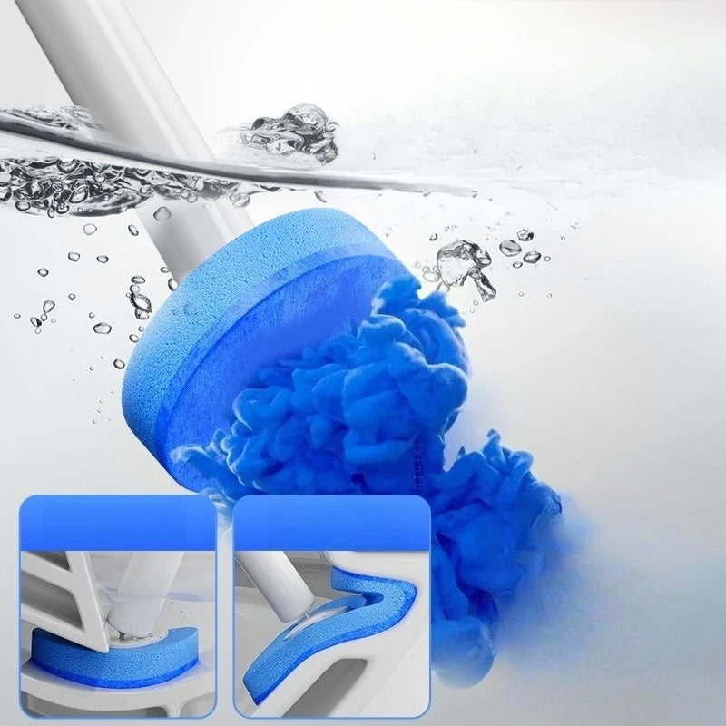 Disposable Toilet Brush - No Drilling