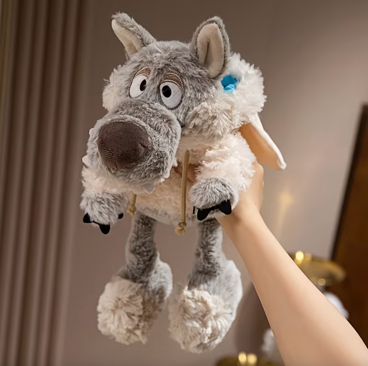 CleverCuddles Wolf-in-Sheep Plush