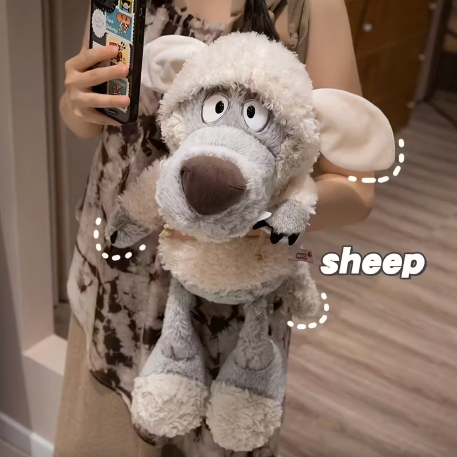 CleverCuddles Wolf-in-Sheep Plush