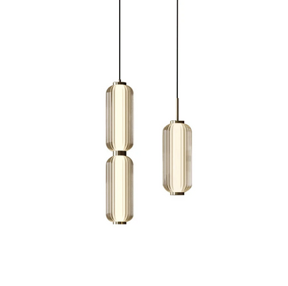 Sculpted Column Pendant Light