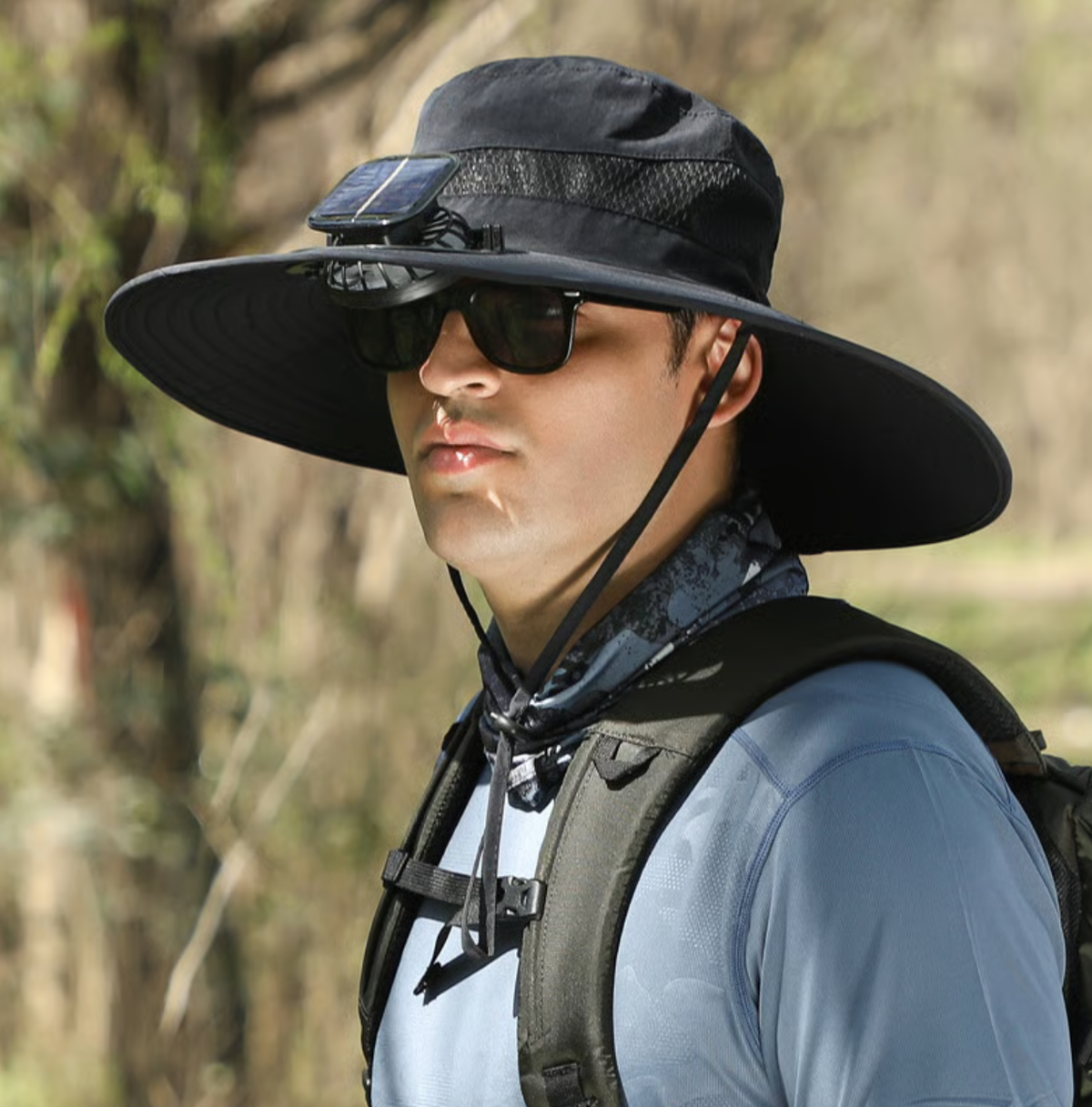 Solar Fan Hat - Unisex Cooling