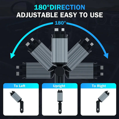VoltGlide 4-in-1 Car Charger