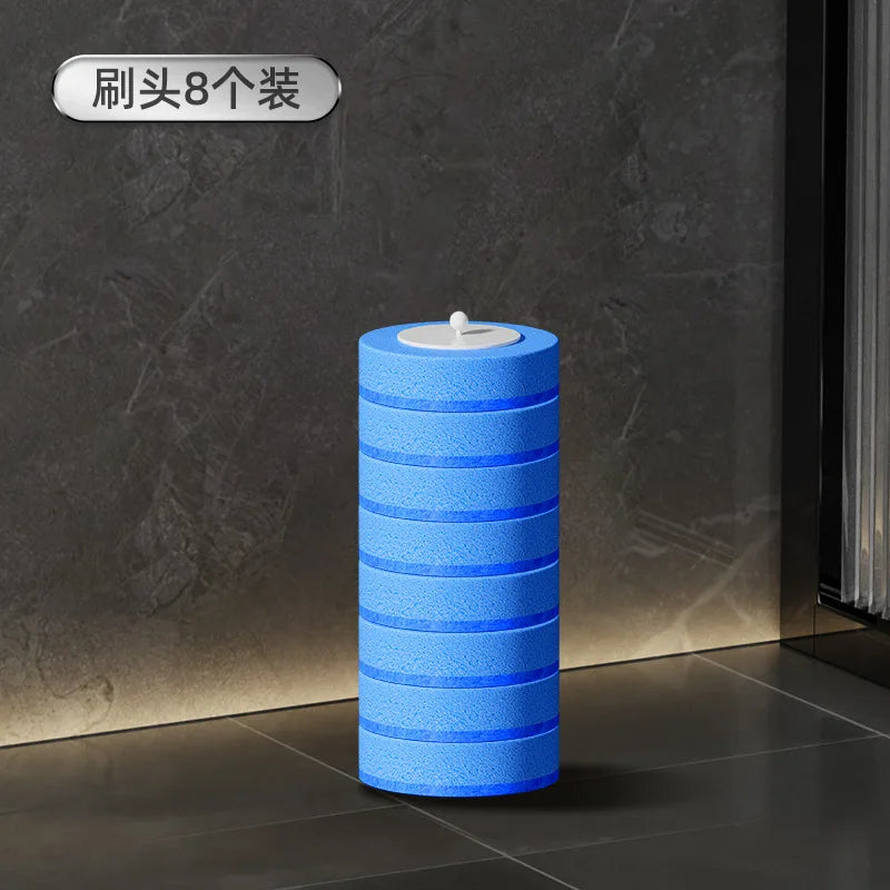 Disposable Toilet Brush - No Drilling