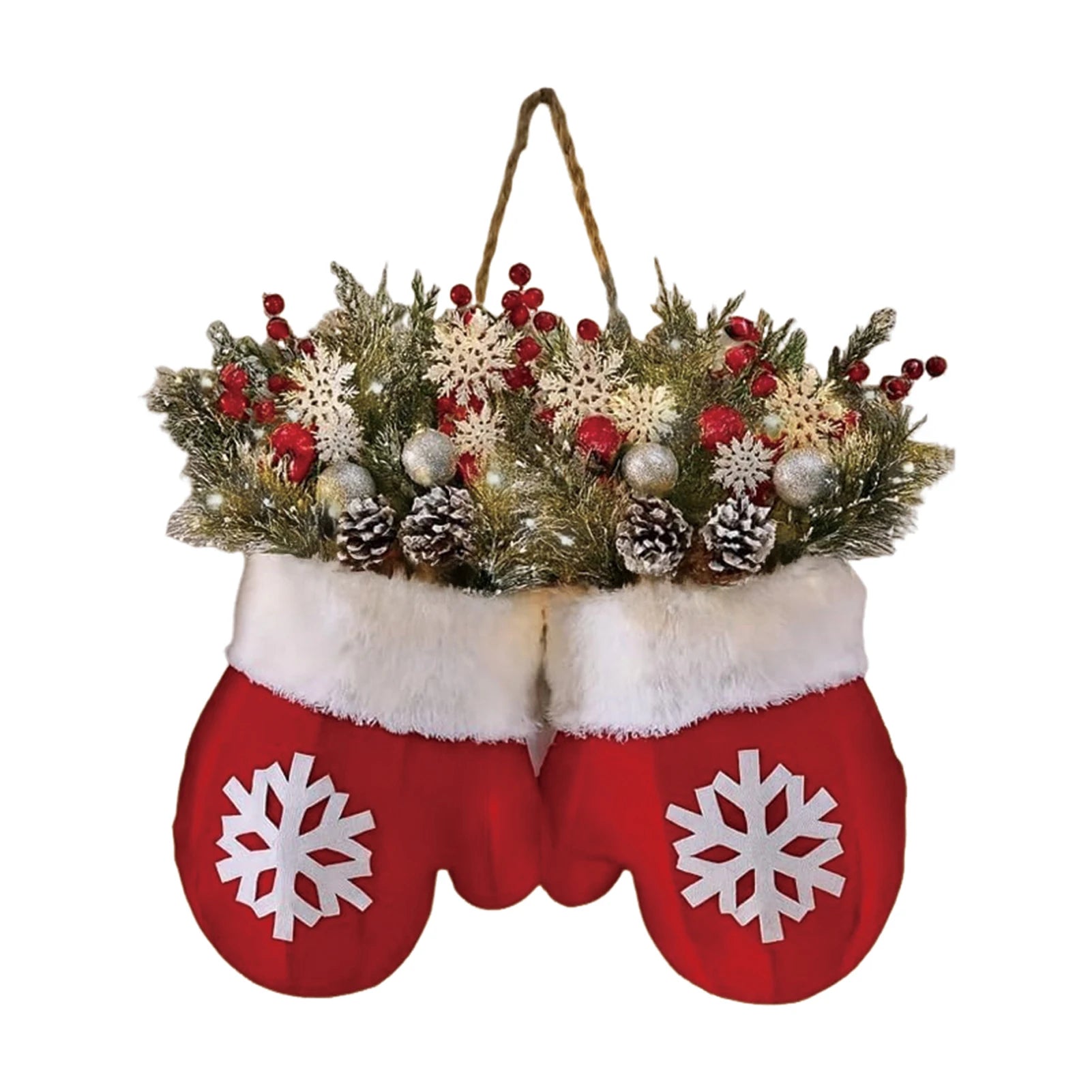 GlowGlove Christmas Wreath