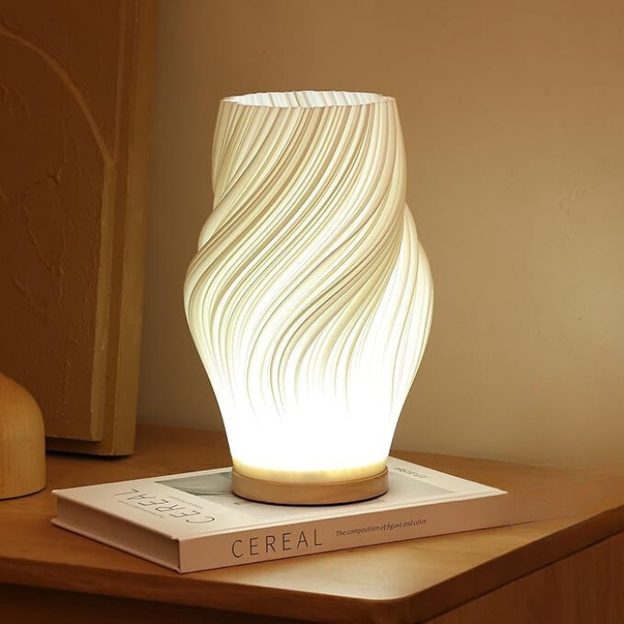 WaveGlow Dimmable USB Lamp