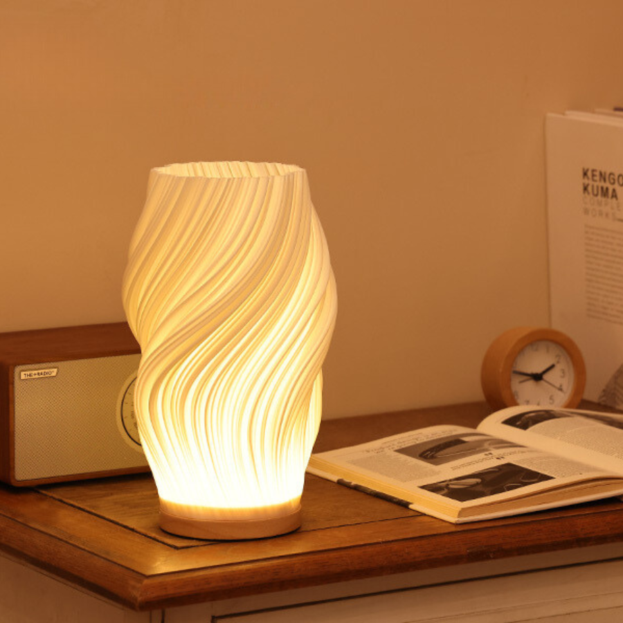 WaveGlow Dimmable USB Lamp