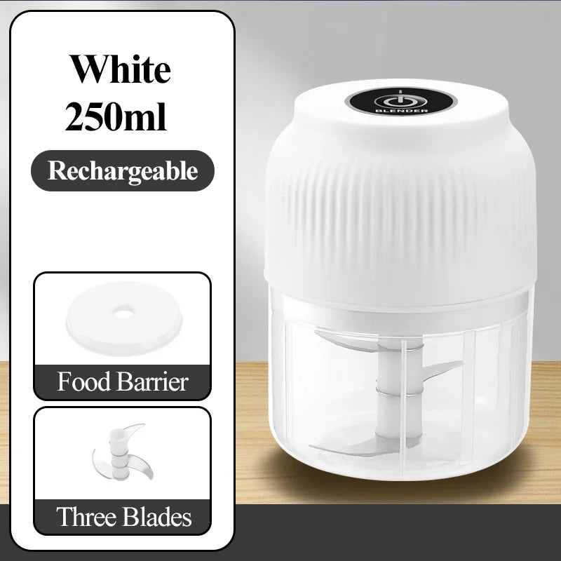 Mini USB Rechargeable Veggie Chopper
