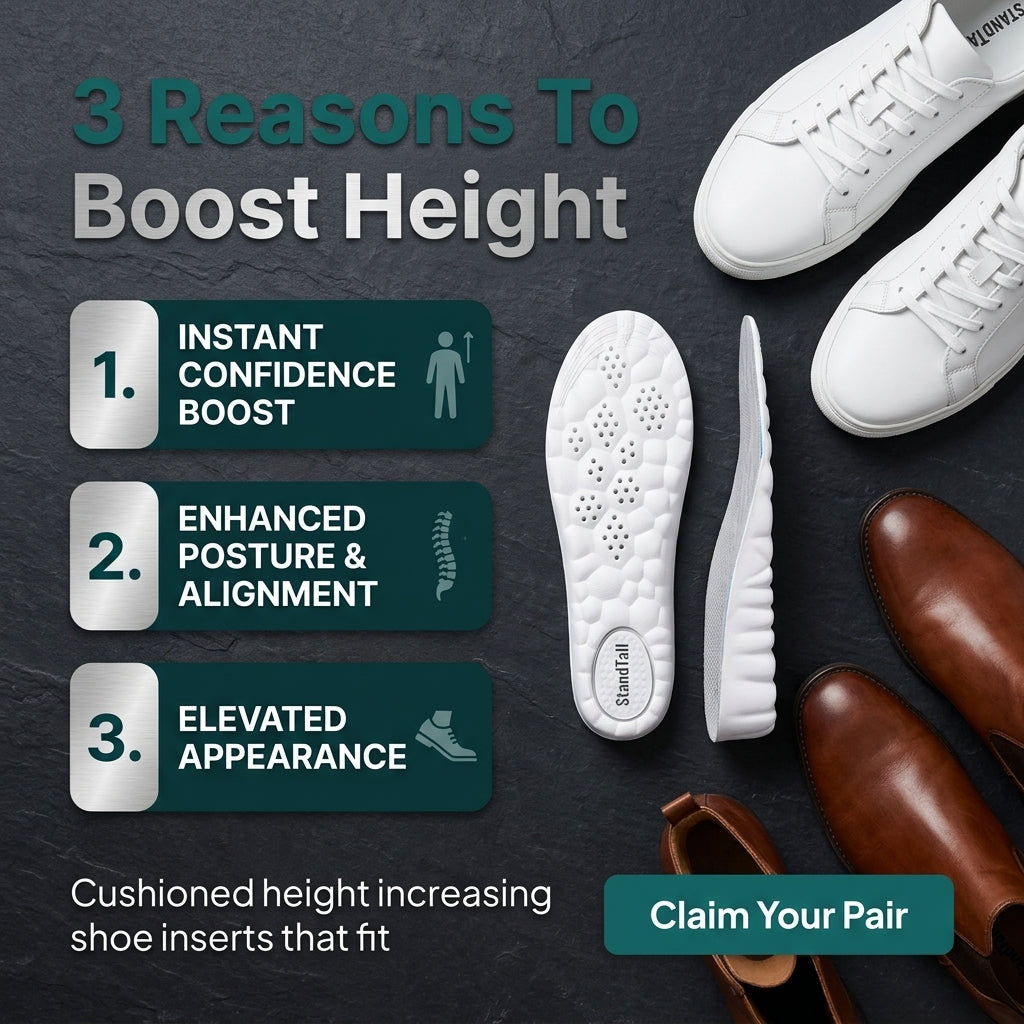 StandTall Ortho Height Insoles
