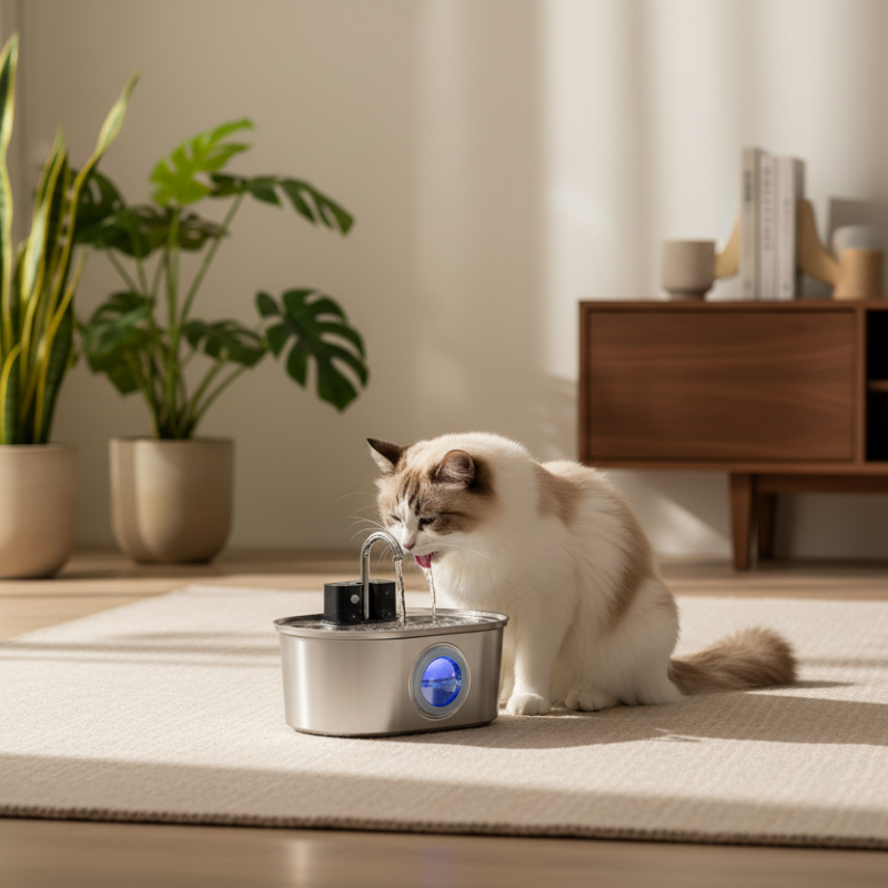 FreshFlow Wireless Pet Fountain