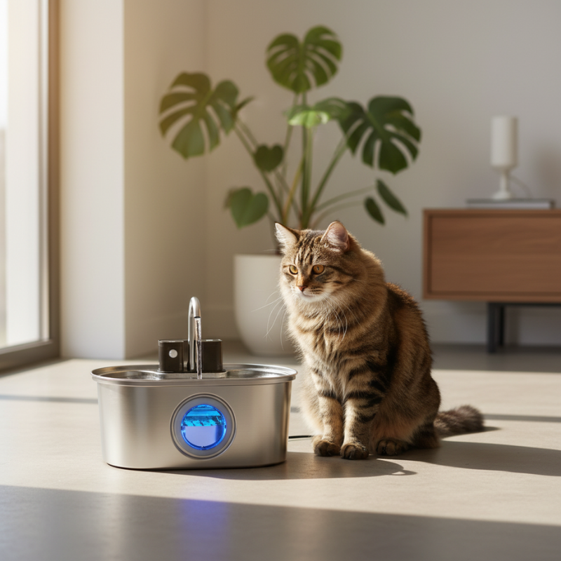 FreshFlow Wireless Pet Fountain