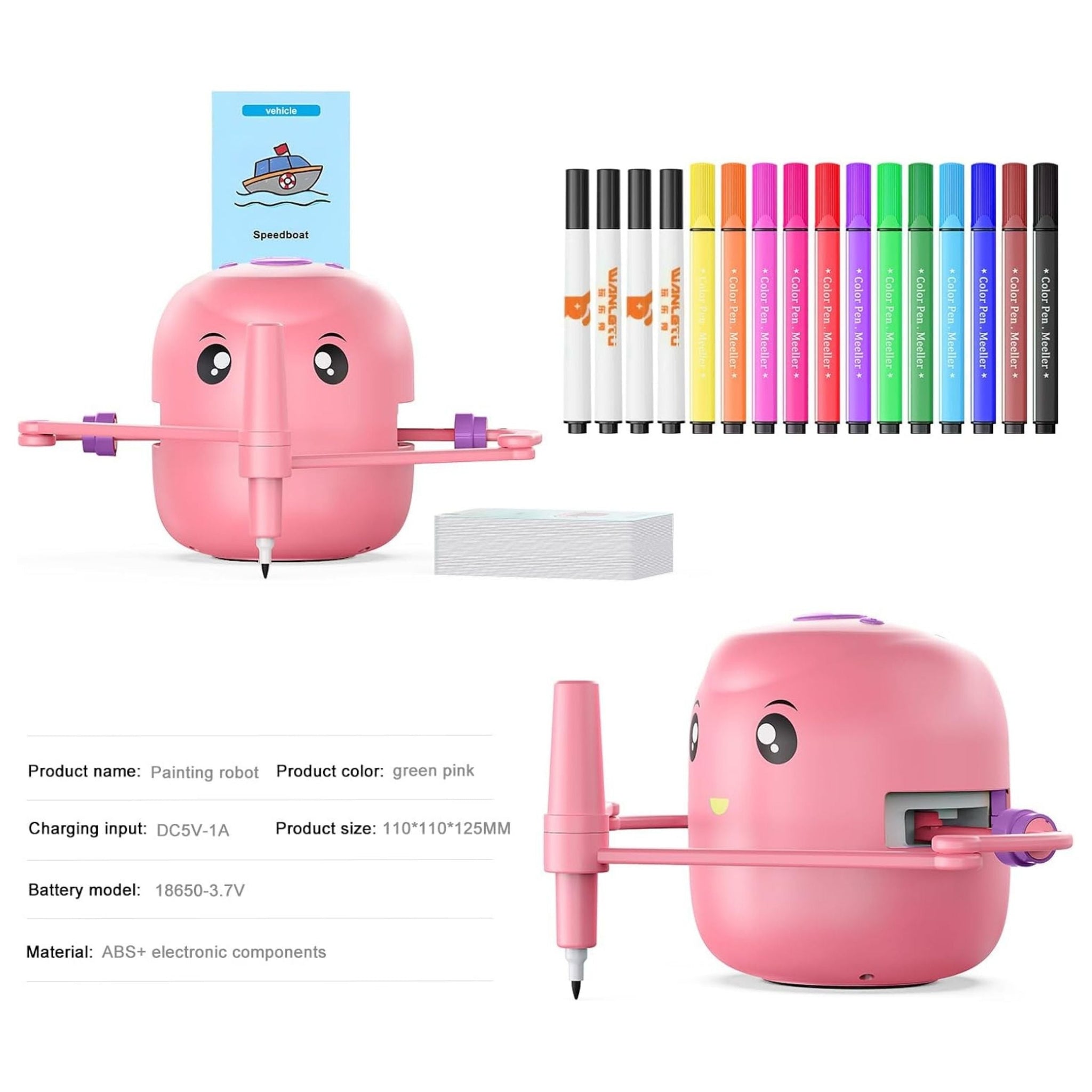 DoodleBot Step-by-Step Drawing Robot