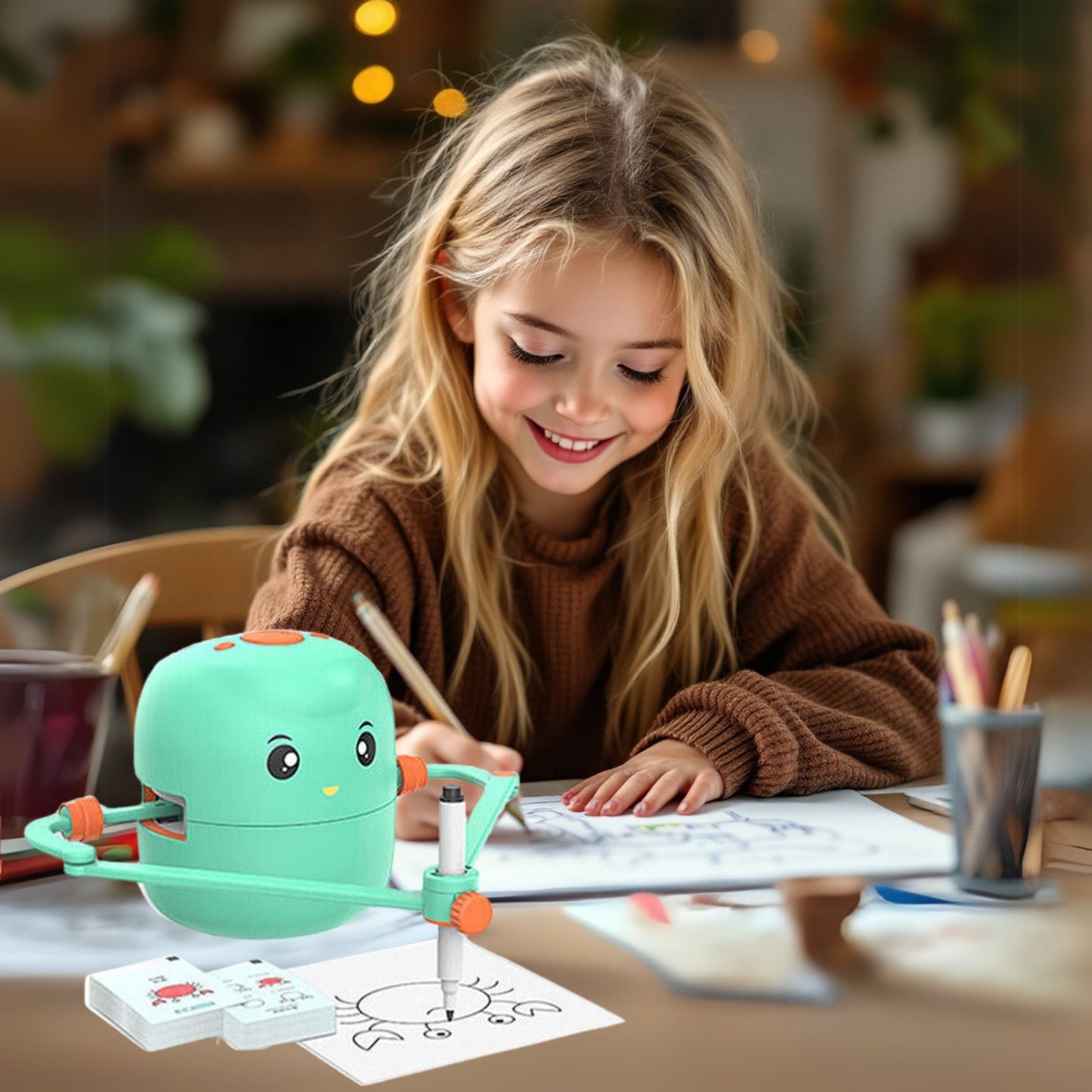 DoodleBot Step-by-Step Drawing Robot