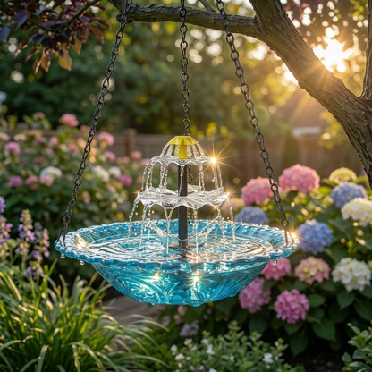 SolarCascade Hanging Fountain