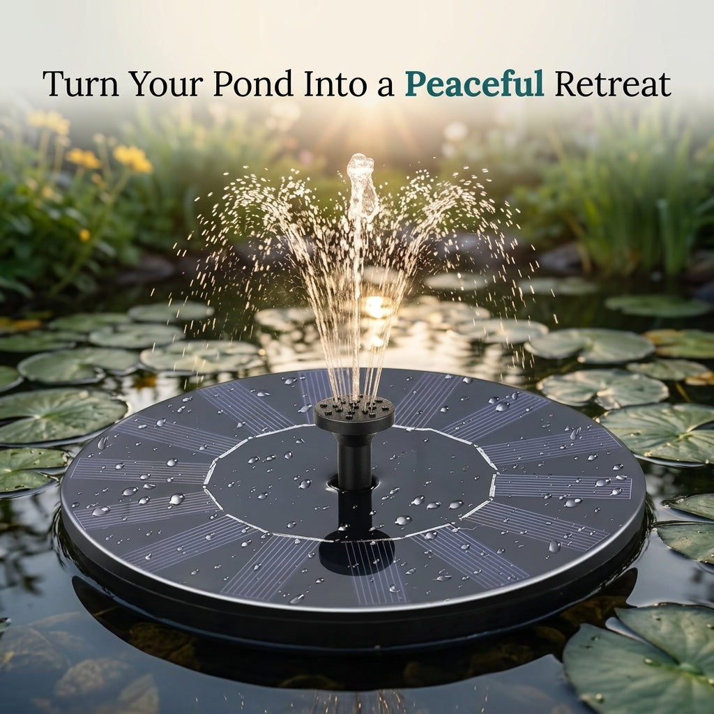 SunSpark Pond Fountain