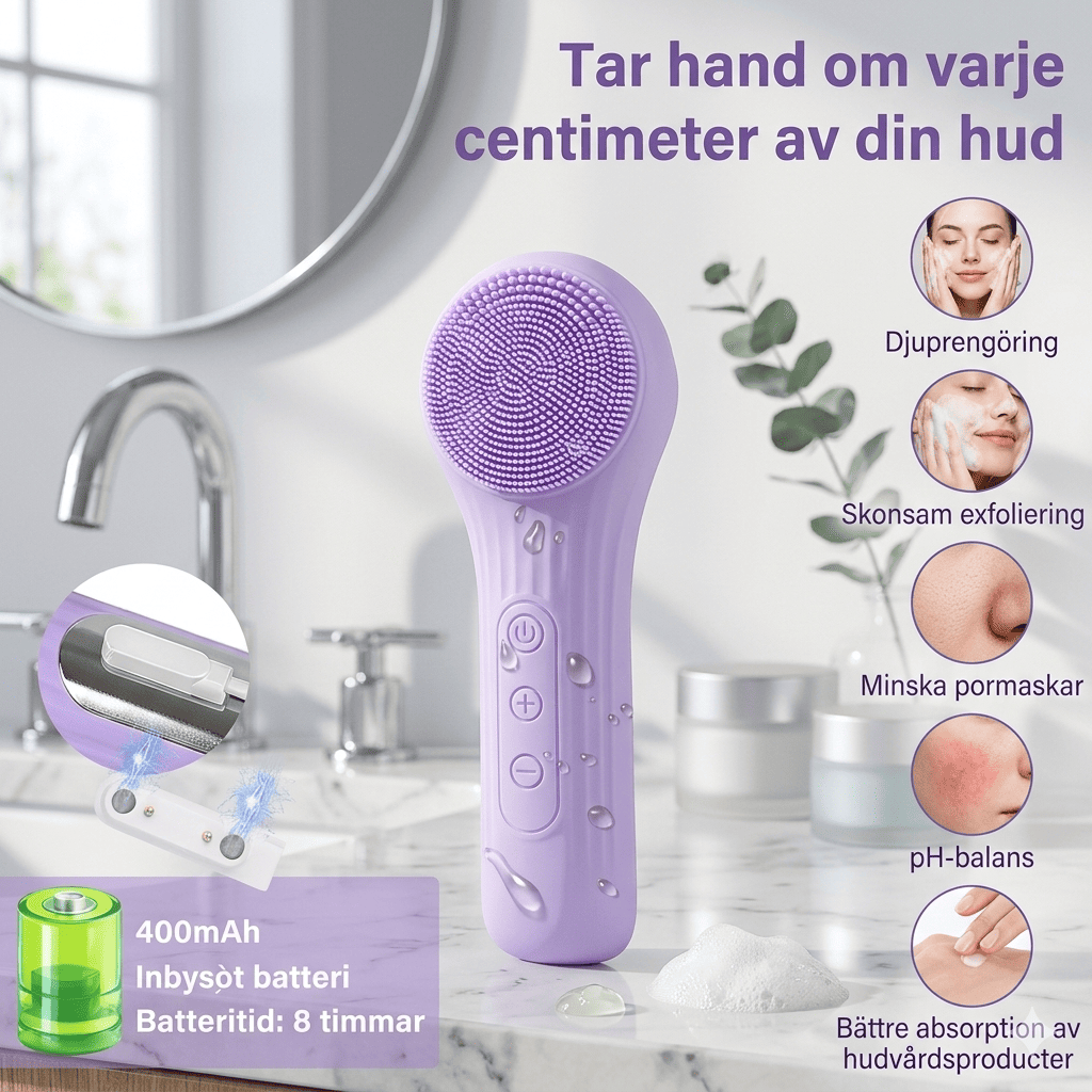 SonicGlow Facial Brush