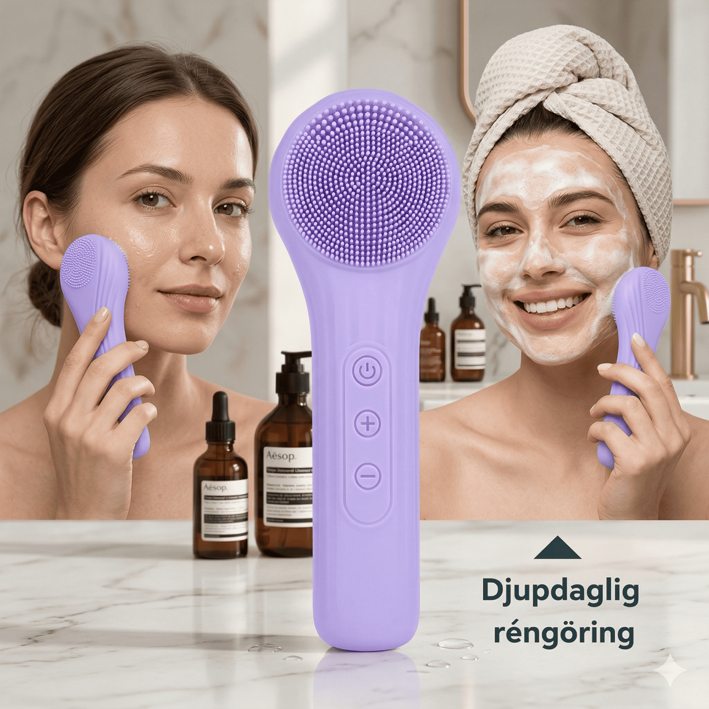 SonicGlow Facial Brush