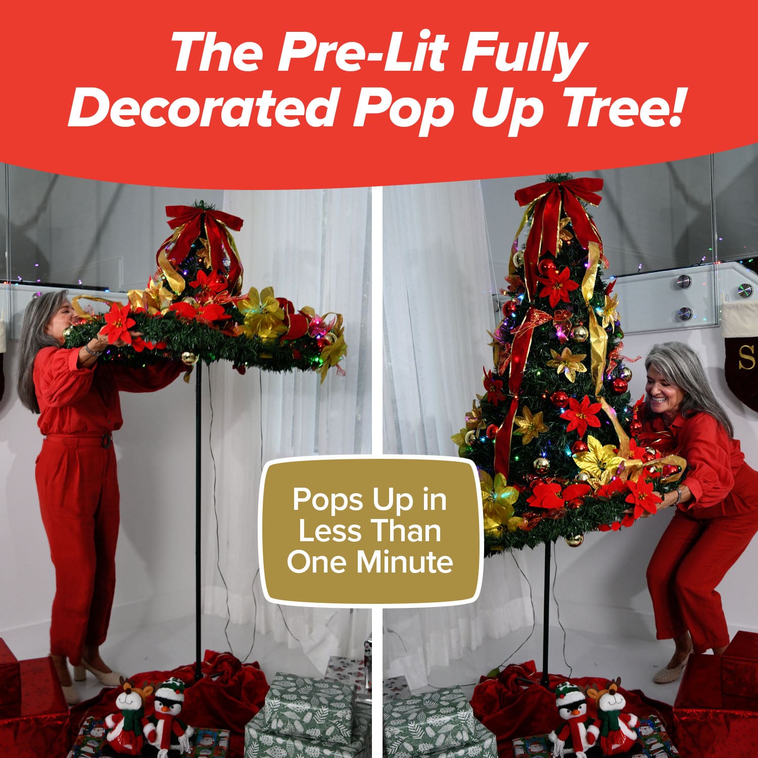 Santa’s Pop-Up Tree