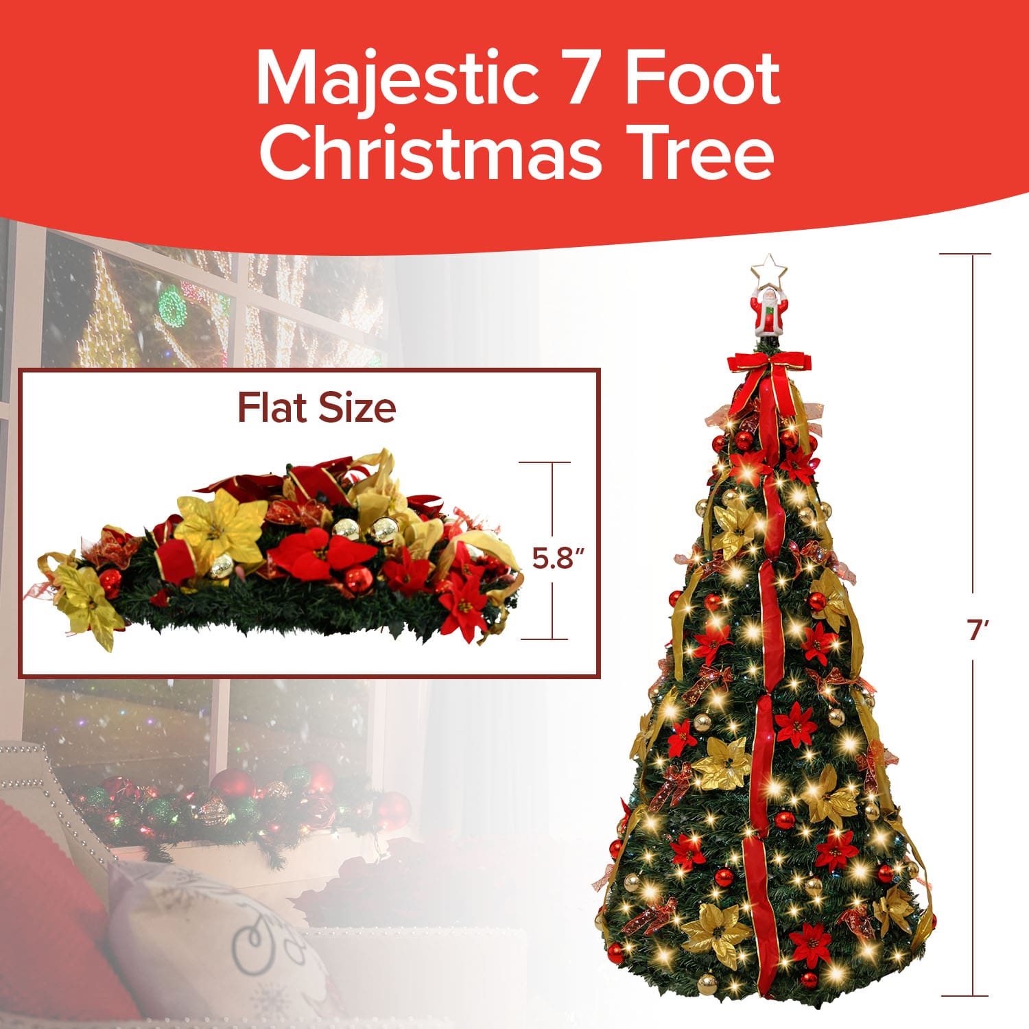 Santa’s Pop-Up Tree