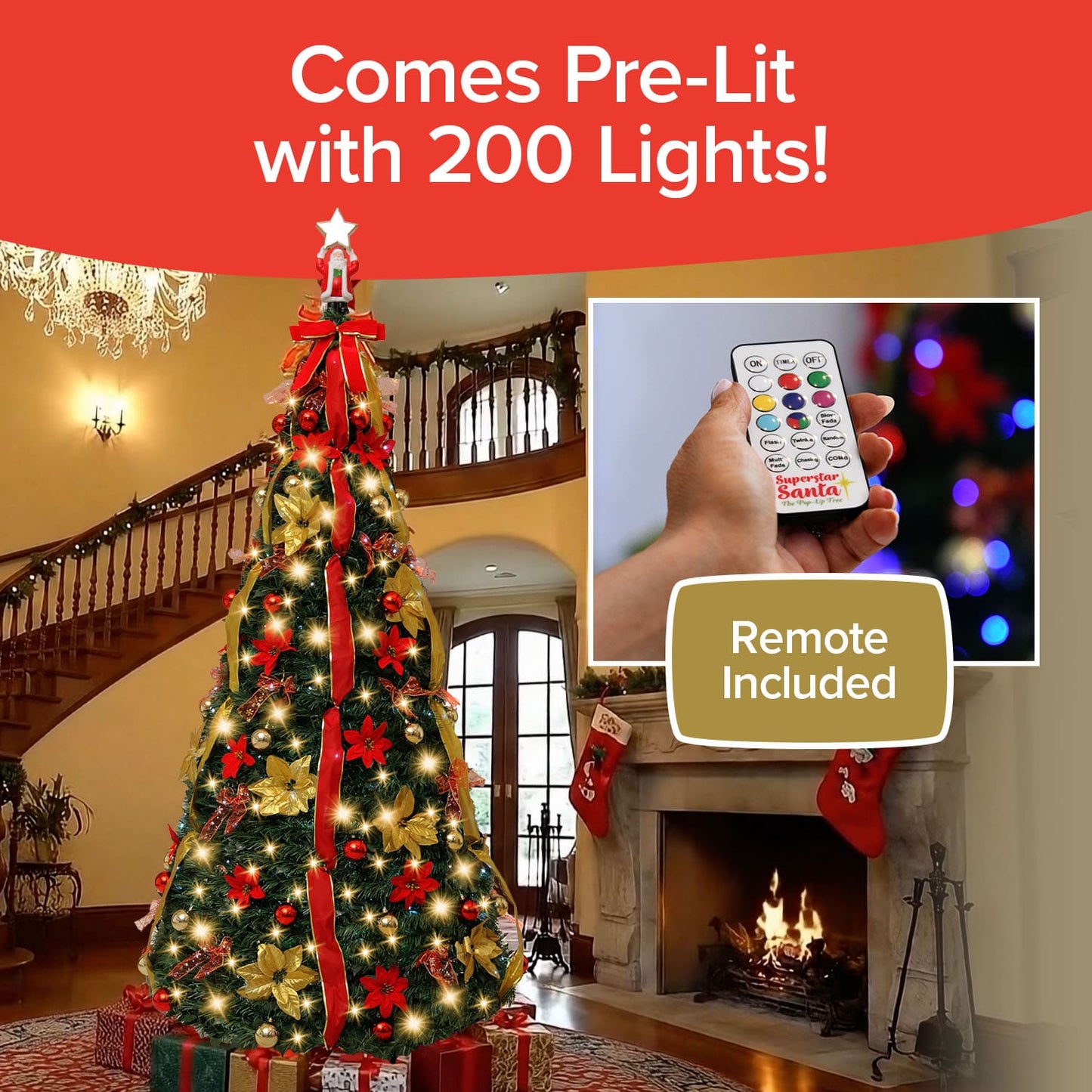 Santa’s Pop-Up Tree