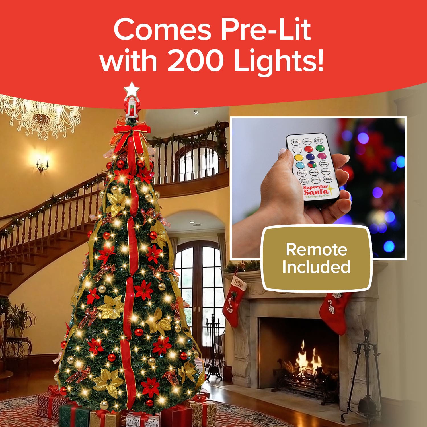Santa’s Pop-Up Tree