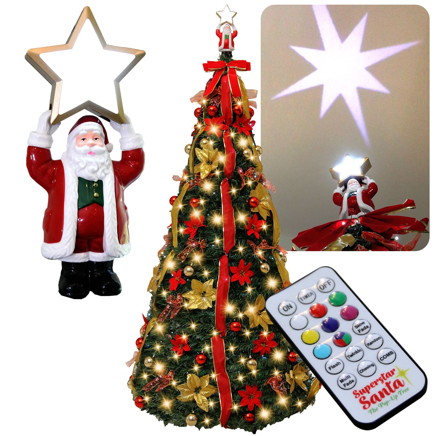 Santa’s Pop-Up Tree