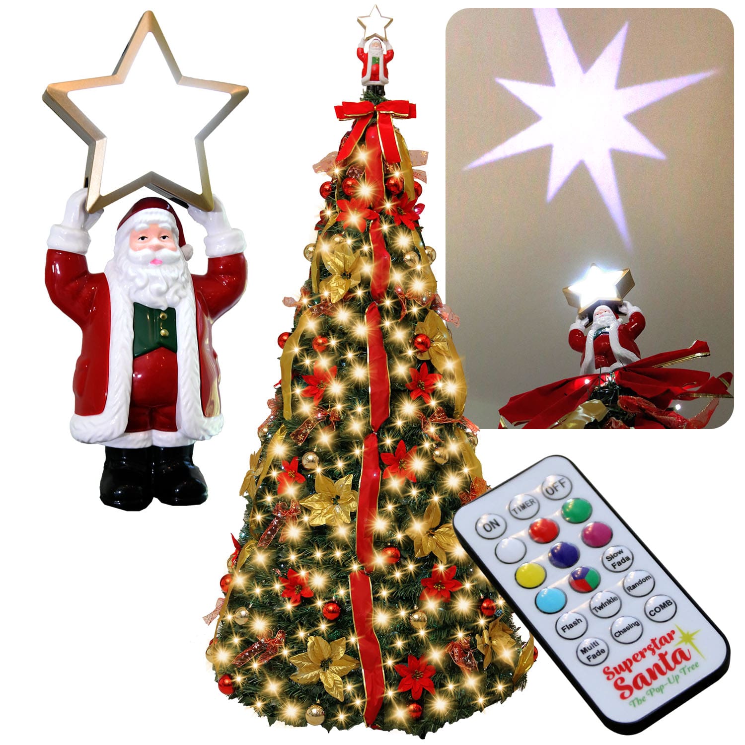 Santa’s Pop-Up Tree