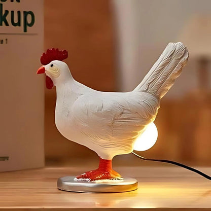 RoosterGlow Farmhouse Lamp