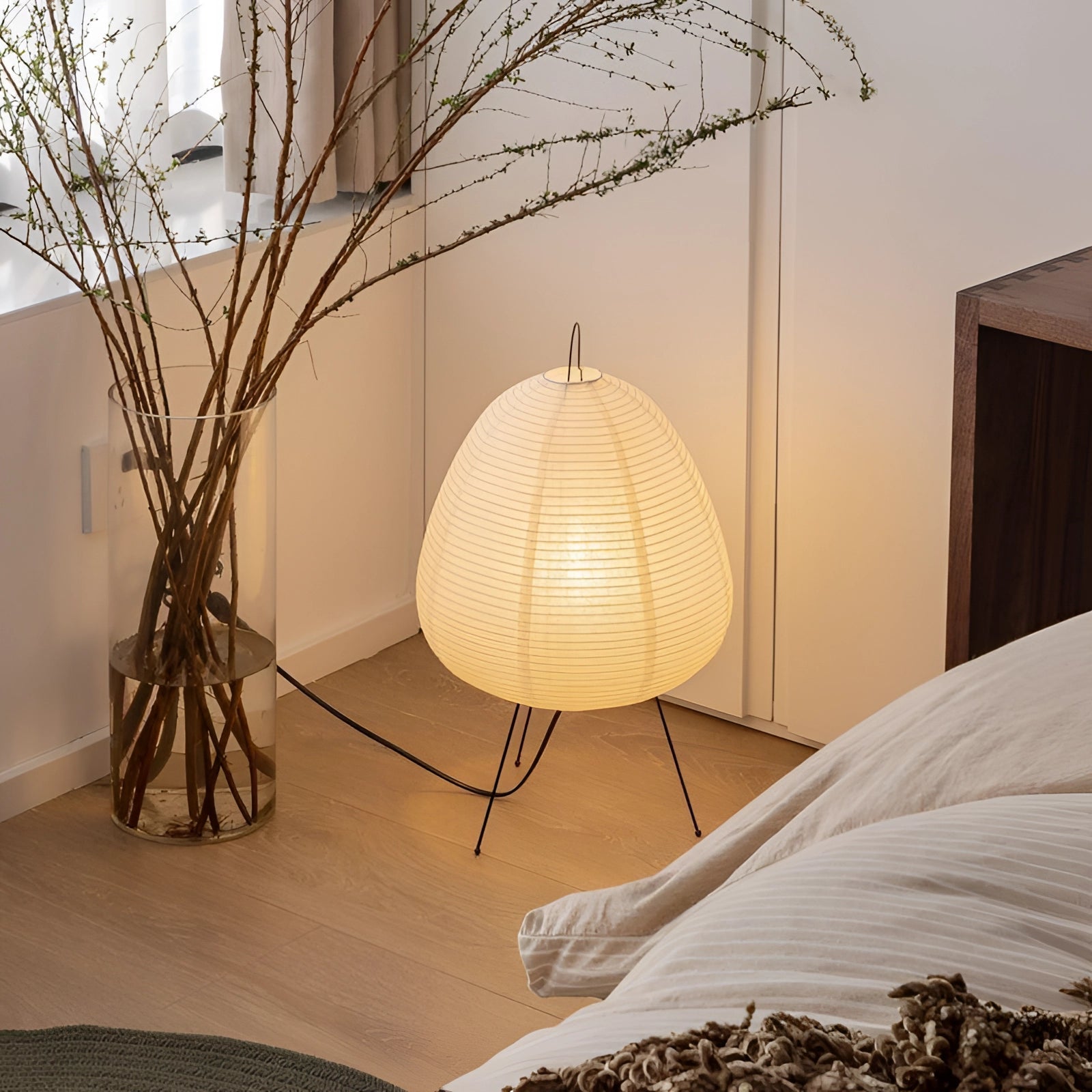 SoftRice Tripod Lamp
