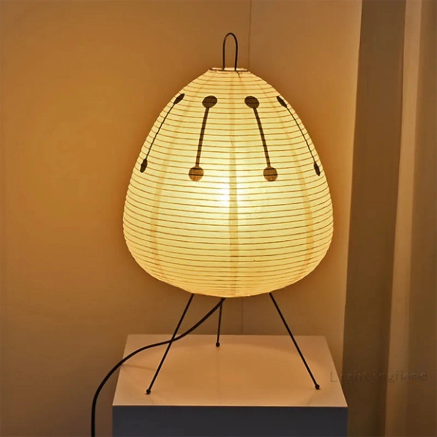 SoftRice Tripod Lamp