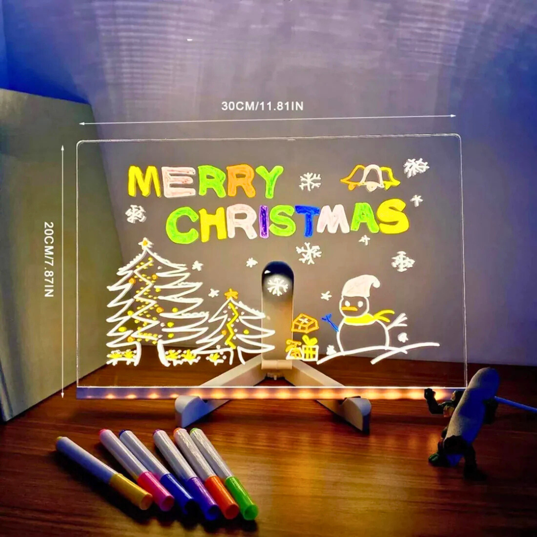 NeonDoodle Light Up Drawing Board