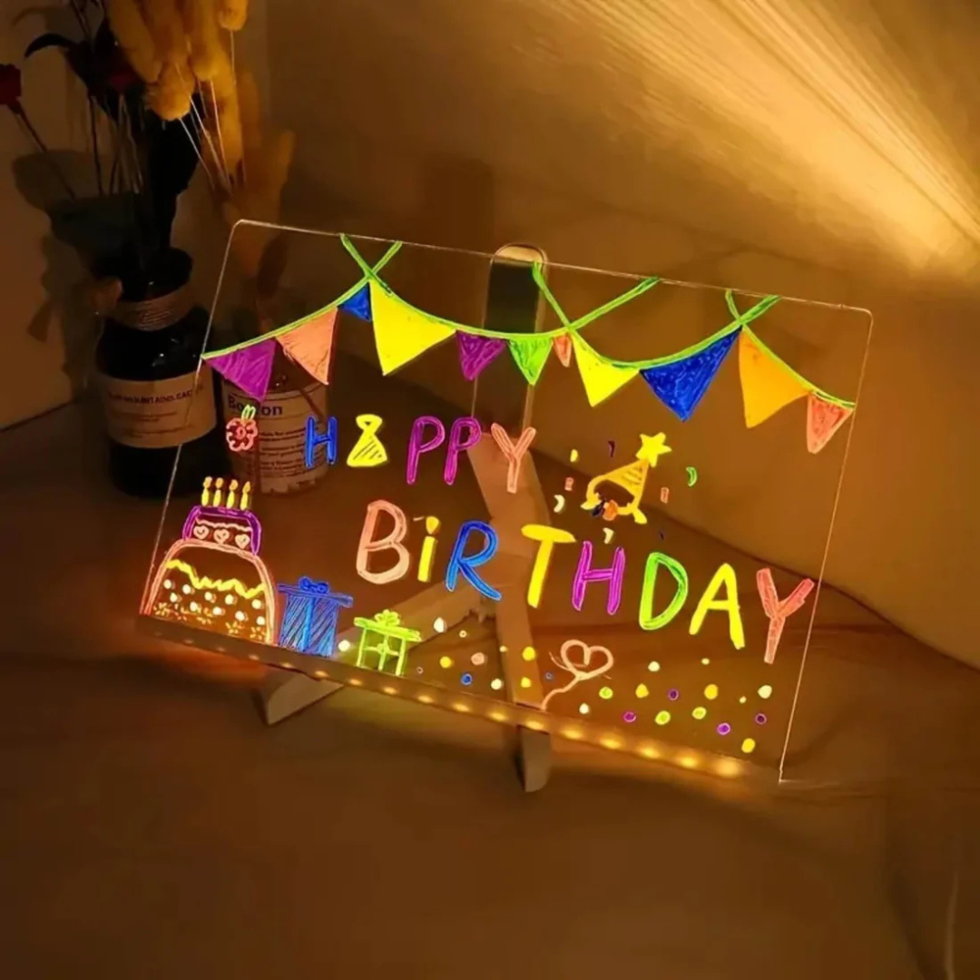NeonDoodle Light Up Drawing Board