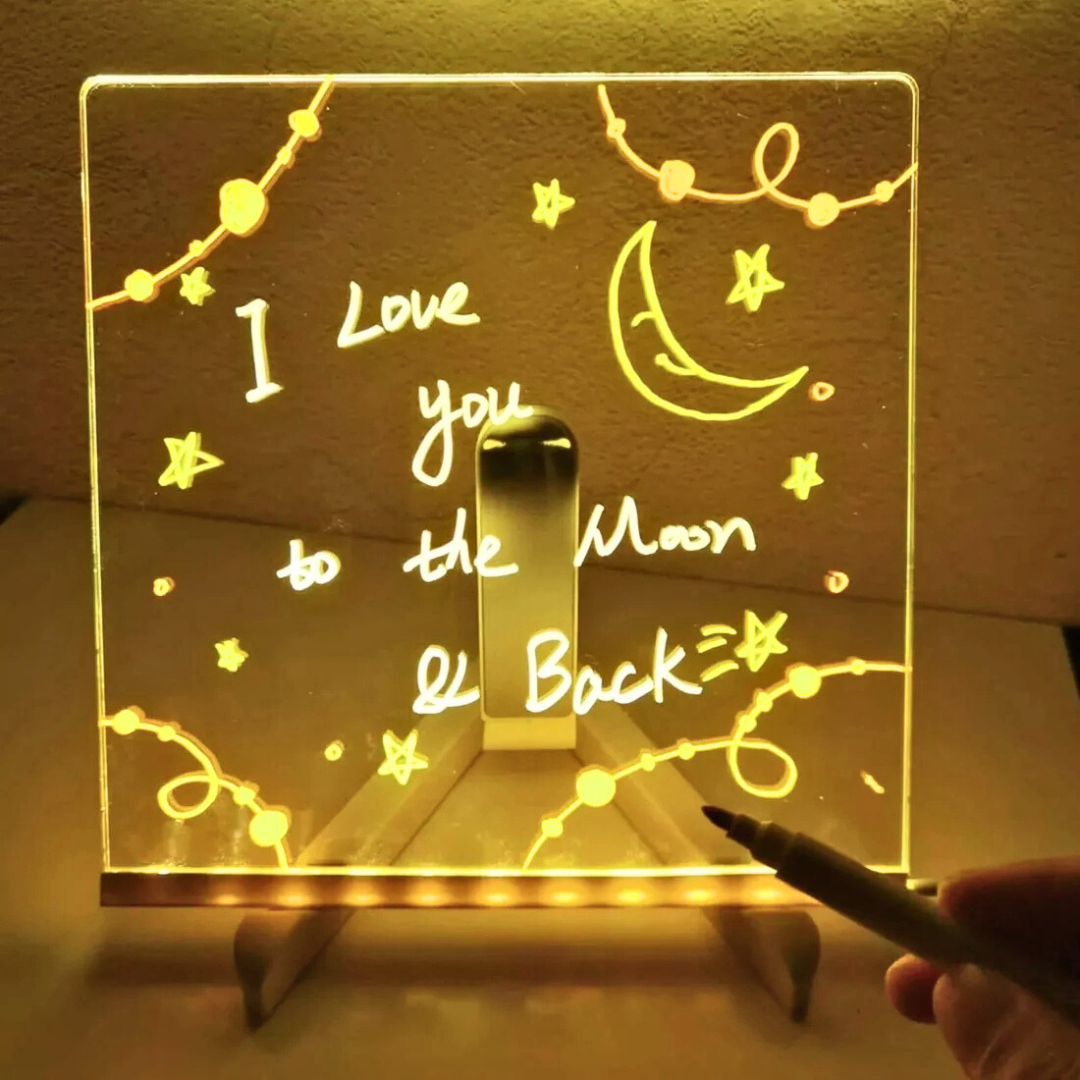 NeonDoodle Light Up Drawing Board