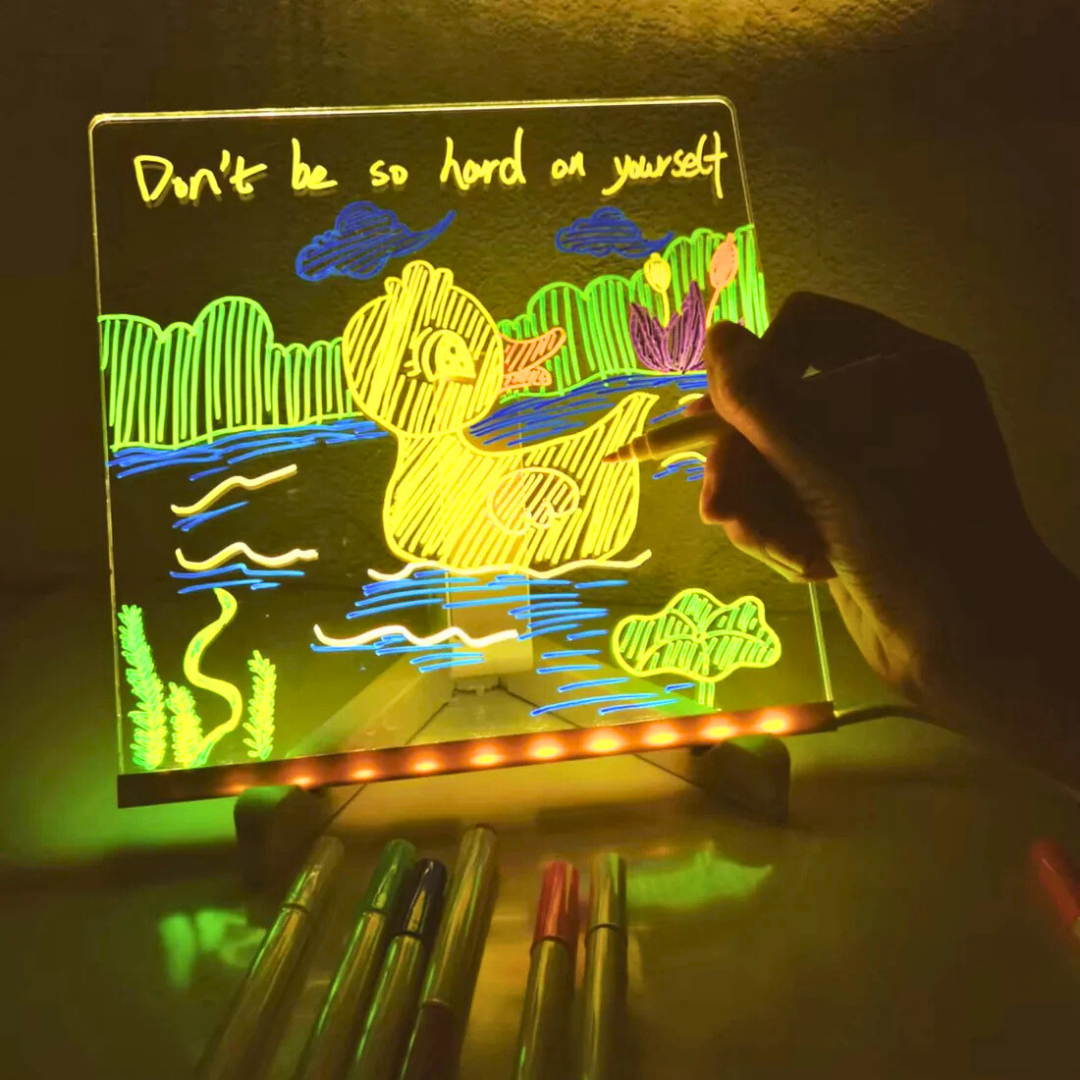 NeonDoodle Light Up Drawing Board