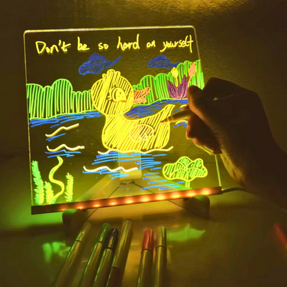 NeonDoodle Light Up Drawing Board