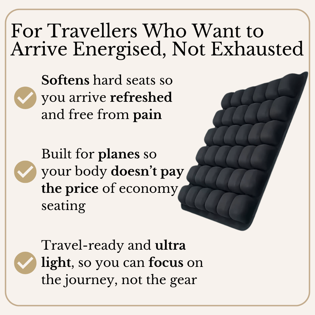 SitWell Inflatable Travel Comfort Cushion