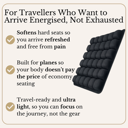 SitWell Inflatable Travel Comfort Cushion