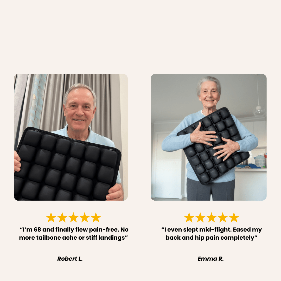 SitWell Inflatable Travel Comfort Cushion