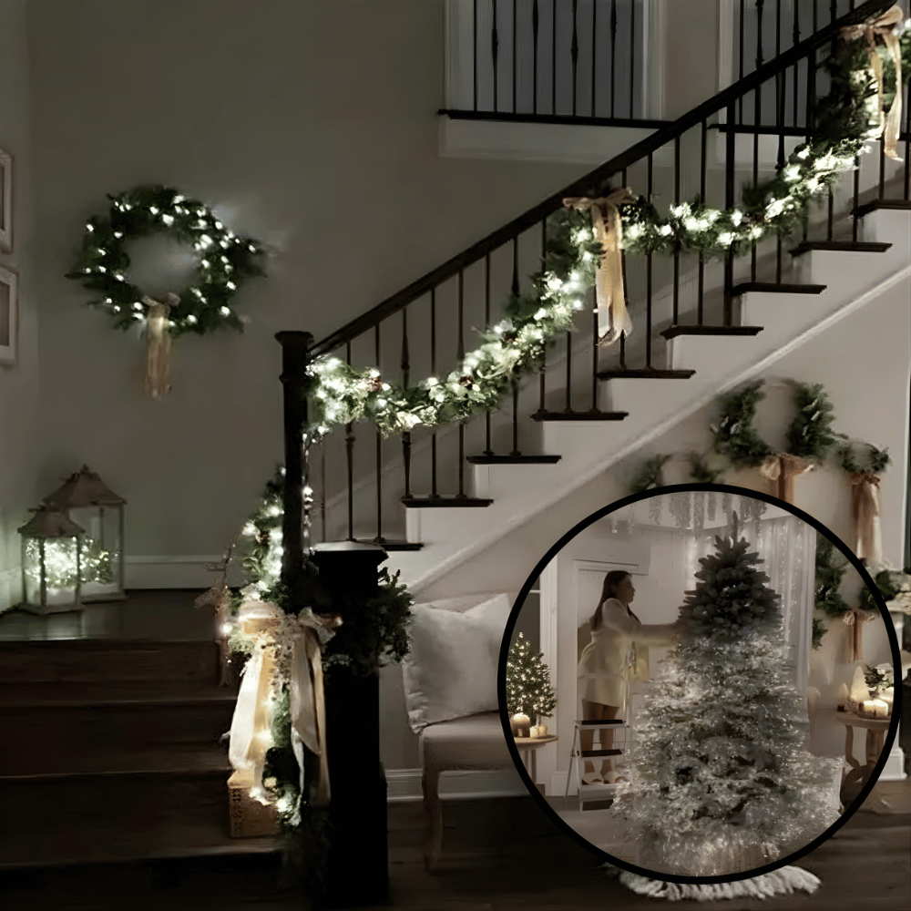 FestiveTwinkle Christmas String Lights