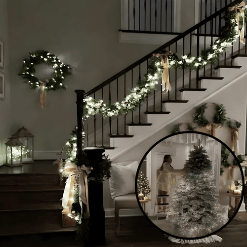 FestiveTwinkle Christmas String Lights