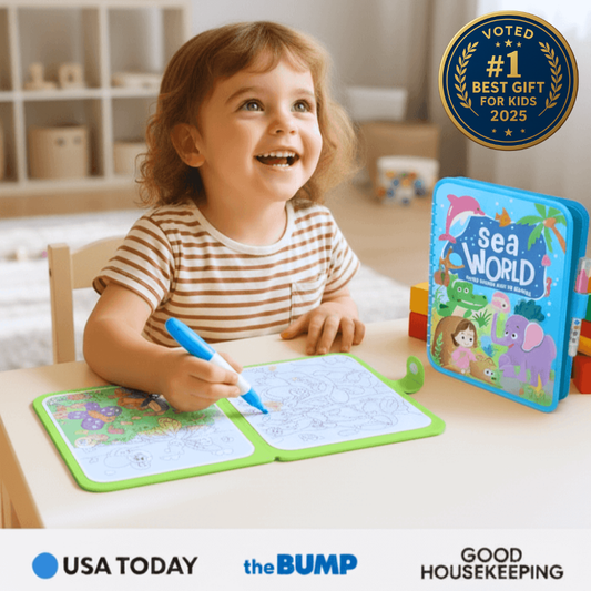 Mess-Free Coloring Books