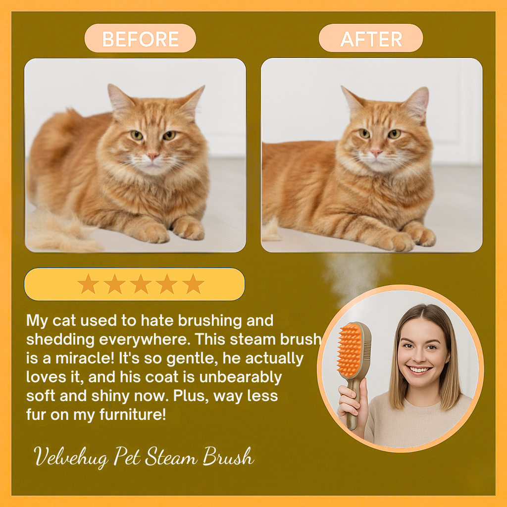 PetGlow Steam Brush