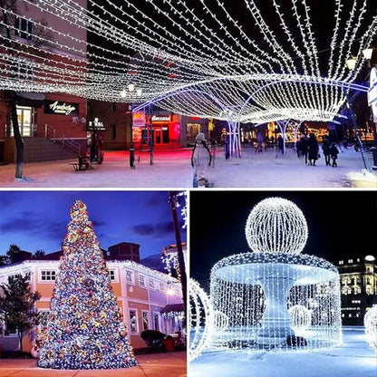 FestiveTwinkle Christmas String Lights