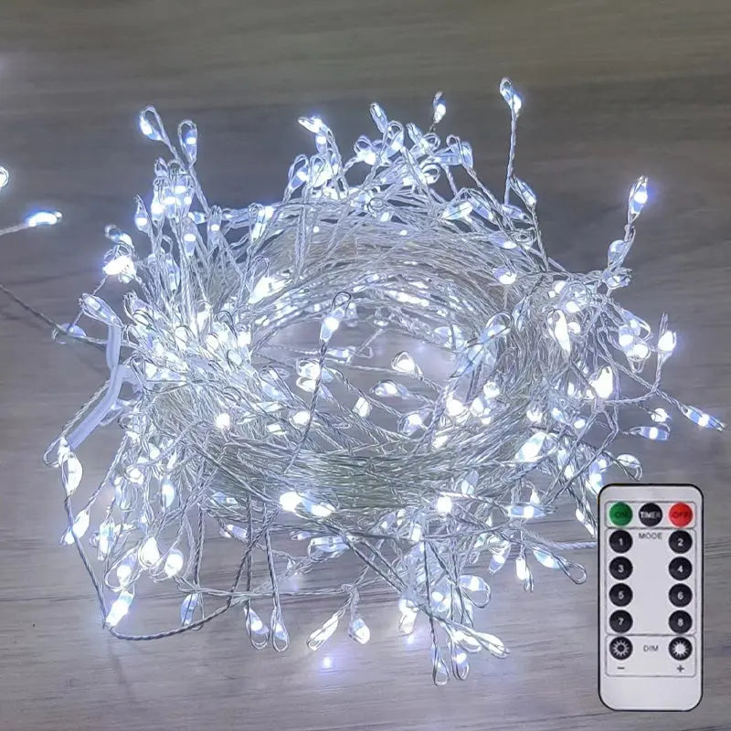 FestiveTwinkle Christmas String Lights