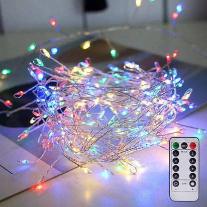 FestiveTwinkle Christmas String Lights