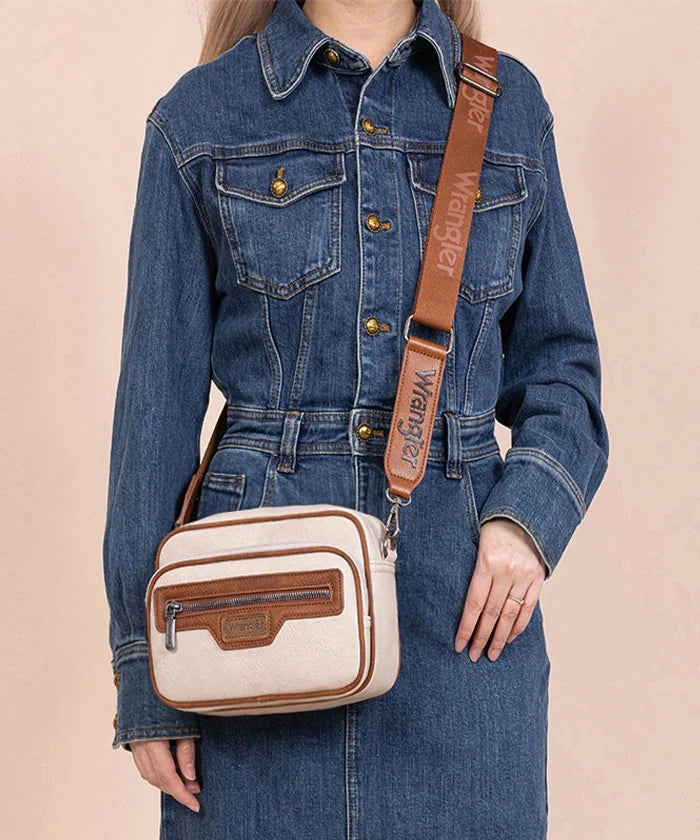 Wrangler Multi-Pocket Crossbody Bag