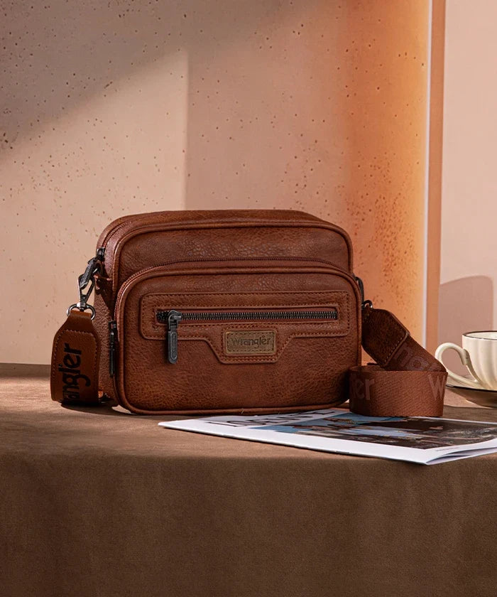 Wrangler Multi-Pocket Crossbody Bag