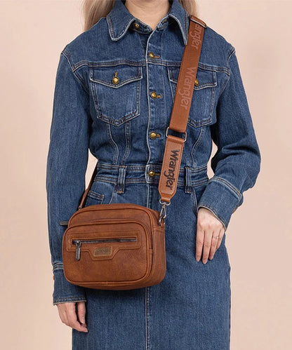 Wrangler Multi-Pocket Crossbody Bag