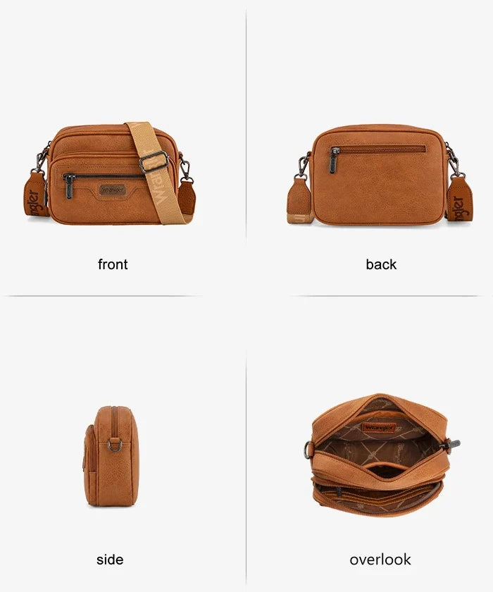 Wrangler Multi-Pocket Crossbody Bag