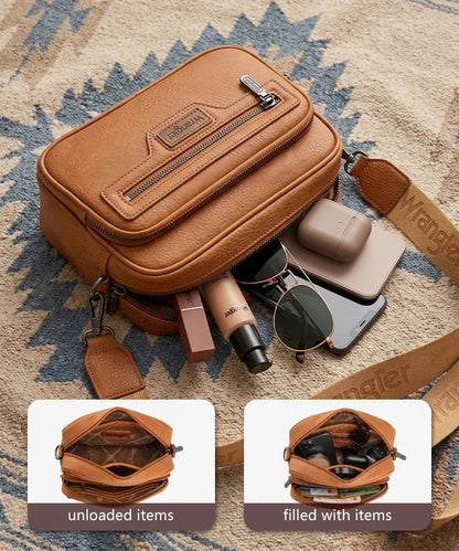 Wrangler Multi-Pocket Crossbody Bag